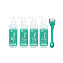 4x Neofollics Lotion + kostenlose Scalp Roller