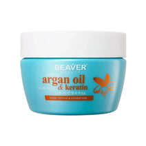 Beaver Arganöl & Keratin Repair Haarmaske (250 ml)