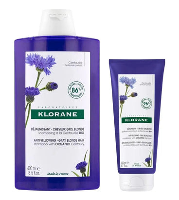 Klorane Silber Shampoo + Spülung