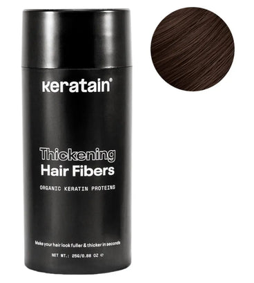 Keratain Streuhaar - Dunkelbraun (25 gr)