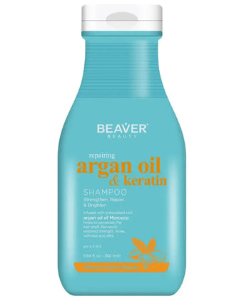 Beaver Arganöl & Keratin Repair Shampoo (350 ml)