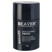 Beaver Keratin Schütthaar - Mittelbraun (12 gr)