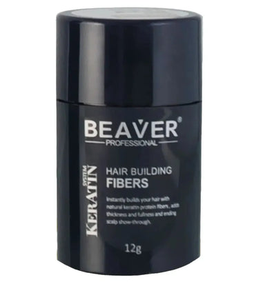 Beaver Keratin Schütthaar - Mittelbraun (12 gr)