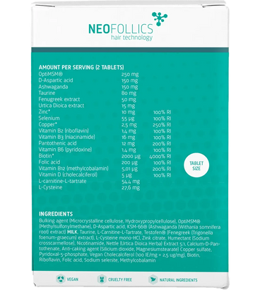 Neofollics Bartwuchs Tabletten